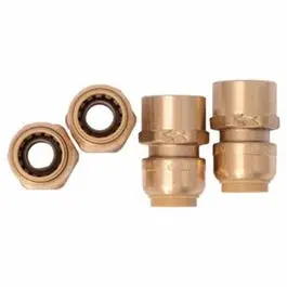 Pipe Fitting, Connector, 1/2 Fnpt X 1/2-In., 4-Pk. 1