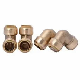 Pipe Fitting, Elbow, 90-Degree, 3/4-In., 4-Pk. 1