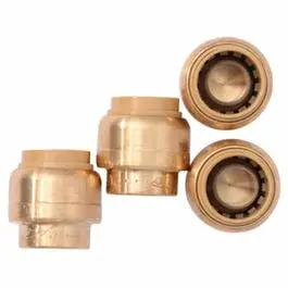 Pipe Fitting, End Stop, 1/2-In., 4-Pk. 1