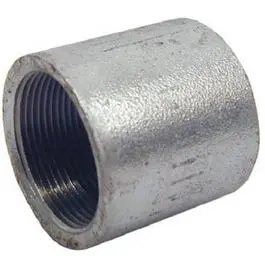 Pipe Fitting, Galvanized Merchant Coupling, 1-In. 1