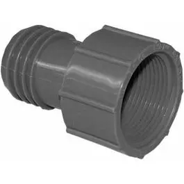 Pipe Fitting Insert Adapter, Female, Poly, 1.25-In. 1