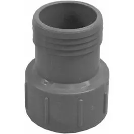 Pipe Fitting Insert Adapter, Female, Poly, 2-In. 1