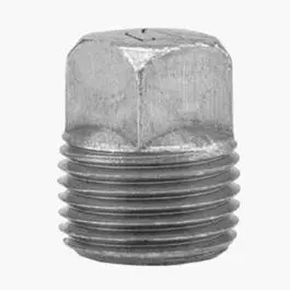 Pipe Fitting, Plug, Black, 3/8-In. 1