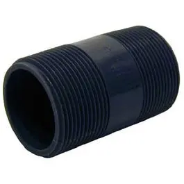 Pipe Fitting, Pvc Nipple, Schedule 80, 1-1/2 X 3-In. 1