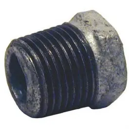 Pipe Fittings, Galvanized Hex Bushing, 1/4 X 1/8-In. 1