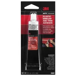 Plastic Emblem/Trim Adhesive, 1-Oz. 1
