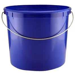Plastic Pail, Blue, 5-Qts. 1