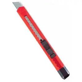 Plastic Snap Off Utility Knife, 13-Pt., 9-Mm. 1