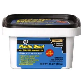Plastic Wood Latex All-Purpose Wood Filler, 16-Oz. 1