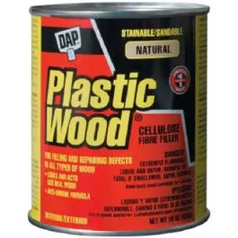 Plastic Wood Wood Filler, Natural Color Cellulose Fibre, 16-Oz. 1