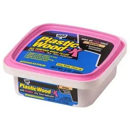 Plastic Wood-X Stainable Wood Filler With Drydex Dry Time Indicator, 8-Oz. 1