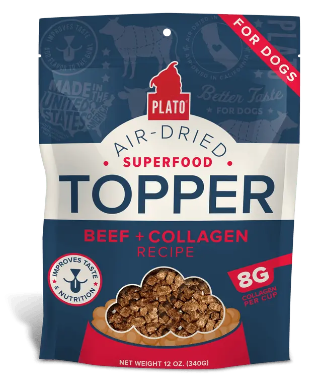 Plato Beef & Collagen Food Topper Recipe For Dogs 2