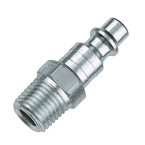 Plews/Lubrimatic 1/4" I/M Design X 1/4" Mnpt Steel Plug 1