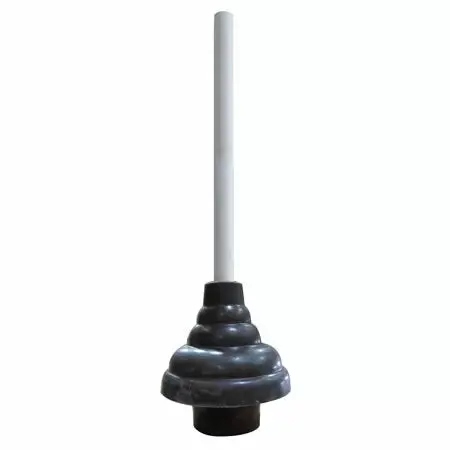 Plumb Pak Double Thrust Plunger 6 Force Cup With 19-Inch Handle, White 1