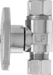 Plumb Pak Quarter Turn Repair Valve,  3/8-In, 3/8" X 3/8", Chrome 1