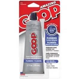 Plumbing Adhesive, 3.7-Oz. 1