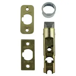 Polished Brass 6-Way Adjustable Plain Latch 1