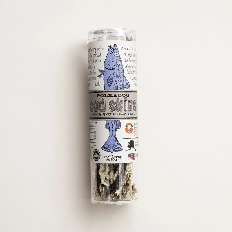 Polka Dog Bakery Cod Skins 1