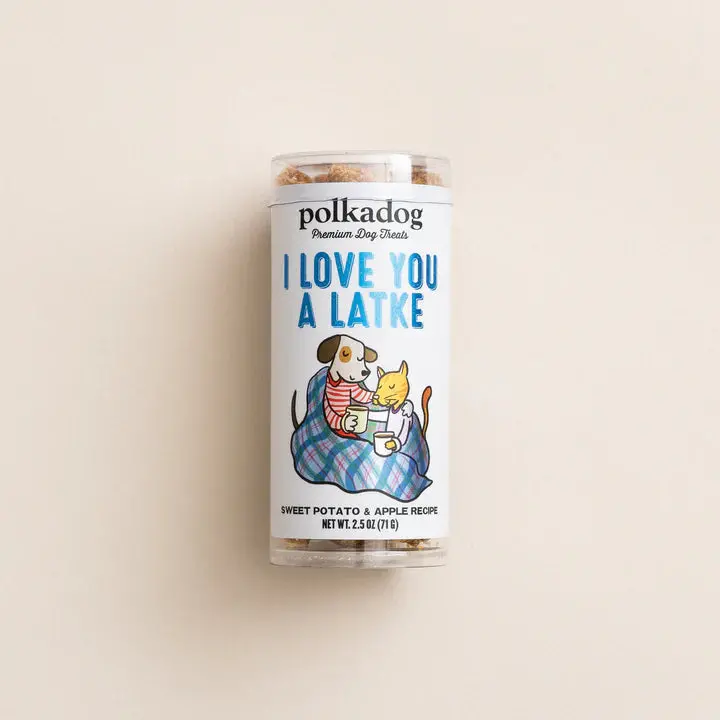 Polkadog I Love You A Latke Sweet Potato & Apple Recipe 1