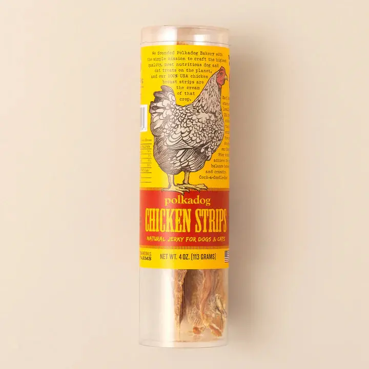 Polkadog Polkadog Chicken Strip Jerky Dog & Cat Treats 1