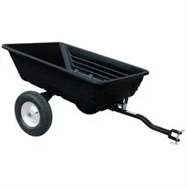 Poly Dump Cart, 10-Cu. Ft. Load, 600-Lb. 1