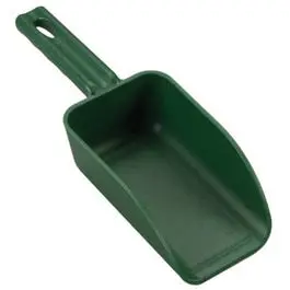 Poly Hand Scoop, Green, 2-Cup 1