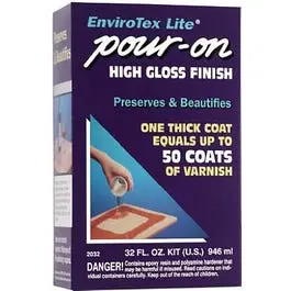 Polymer Coating, High-Gloss, 8-Oz. 1