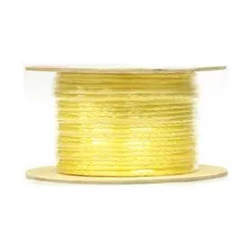 Polypropylene Rope, Braided, Yellow, 1/2-In. X 250-Ft. 1