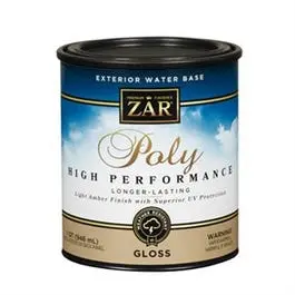 Polyurethane High Performance, Exterior Water-Based, Gloss, Qt. 1