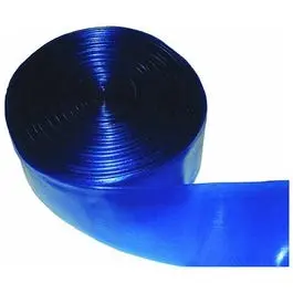 Pool Backwash Hose, Blue Transparent, 1-1/2-In. X 50-Ft. 1