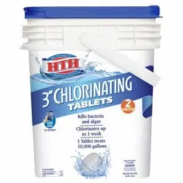 Pool Chlorinating Tablets, 3-In., 35-Lbs. 1