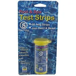 Pool Test Strips, 5-Factor, 50-Ct. 1
