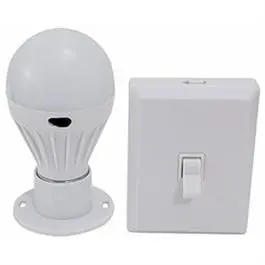 Portable Wireless Light Bulb + Remote 1