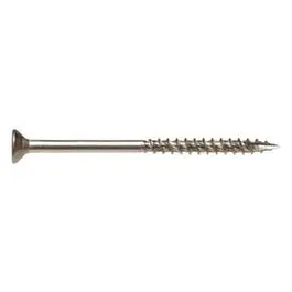 Power Pro Exterior Screws, Self-Drilling, Star, Stainless Steel, 3-In. X #10, 5-Lbs. 1