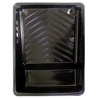 Premier 2 Quart 9" Heavy-Duty Deep Well Plastic Tray 1