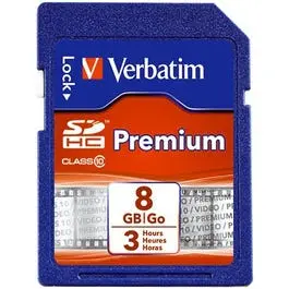 Premium Classic Sdhc Memory Card, 8Gb 1