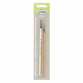 Premium Craft & Hobby Brush Kit, Blue, 3-Pk. 1