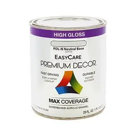 Premium Decor Neutral Base Enamel Paint, Qt. 1
