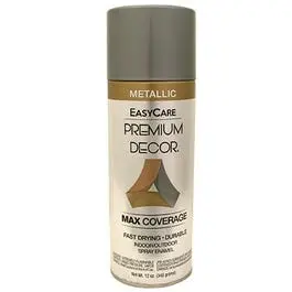 Premium Decor Silver Spray Paint, 12-Oz. 1