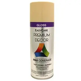 Premium Decor Spray Paint, Almond Gloss, 12-Oz. 1
