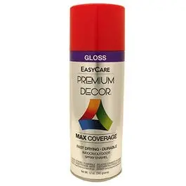 Premium Decor Spray Paint, Banner Orange Gloss, 12-Oz. 1