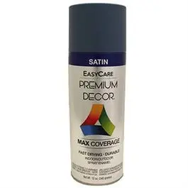 Premium Decor Spray Paint, Gale Wind Satin, 12-Oz. 1