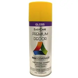 Premium Decor Spray Paint, Sunflower Yellow Gloss, 12-Oz. 1