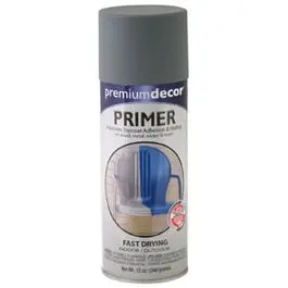 Premium Decor Spray Primer, Gray, 12-Oz. 1
