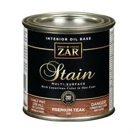 Premium Teak Wood Stain 1/2-Pt. 1