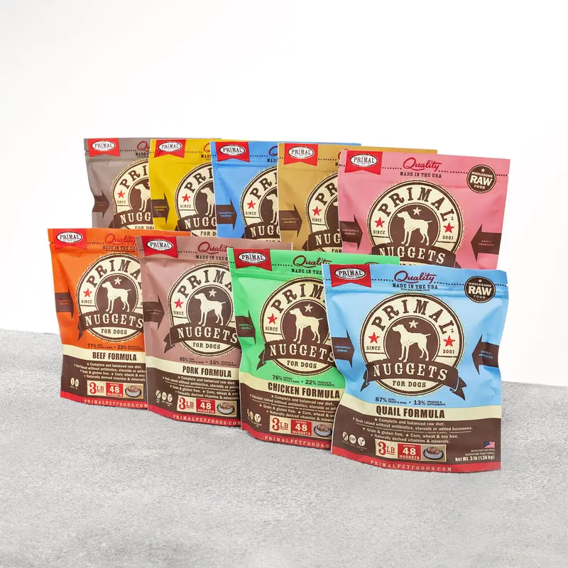 Primal Pet Foods Canine Raw Frozen Nuggets 1