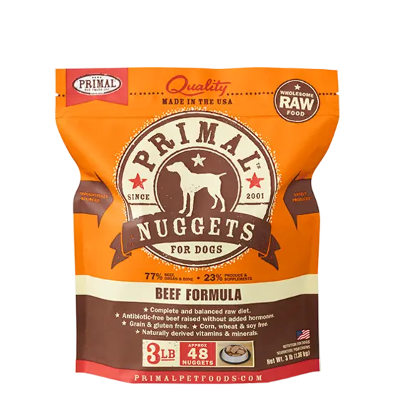Primal Pet Foods Canine Raw Frozen Nuggets 2