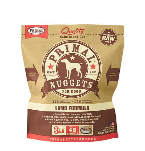 Primal Pet Foods Canine Raw Frozen Nuggets 4