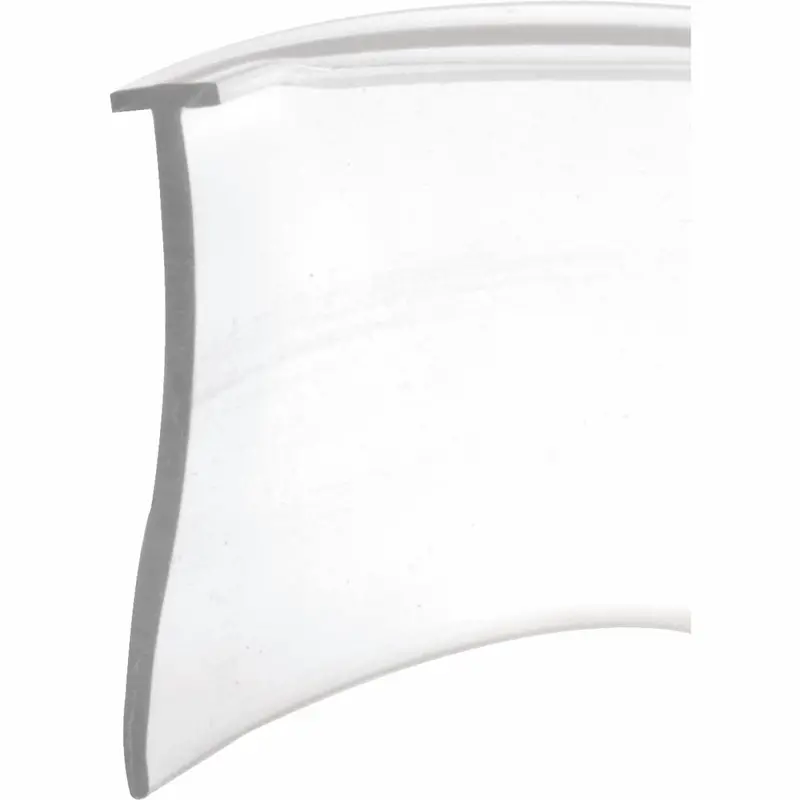 Prime-Line 1 In. X 36 In. Clear Tee-Shaped Shower Door Sweep 1