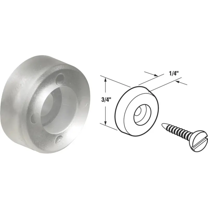 Prime-Line Shower Door Bumper (4-Count) 1
